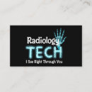 Recherche de technologue cartes visite Technologue en radiologie