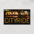 Recherche de chauffeur de taxi cartes visite Affaires