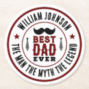 Recherche de la légende dessous de verres Fête des pères