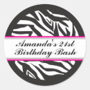 Recherche de table rose autocollants Fête d'anniversaire