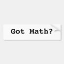 Recherche de professeurs voiture autocollants Maths