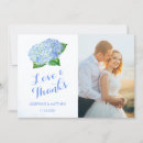 Recherche de blue hydrangea remerciements cartes Amour et remerciements