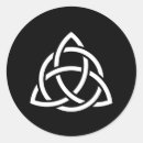 Recherche de symboles wiccan autocollants Trinité