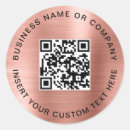 Recherche de marque des autocollants Code qr