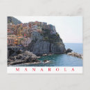 Recherche de terre de manarola cinque cartes postales Village