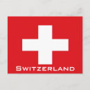 Recherche de drapeau de la suisse cartes postales Patriotique