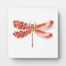 Recherche de libellules plaques Rouge