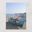 Recherche de galets cartes postales Bleu
