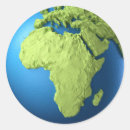 Recherche de carte de la terre autocollants Bleu