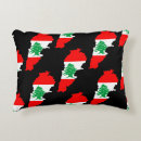 Recherche de liban coussins Drapeau