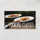 Recherche de cours de cuisine cartes visite Cuisinier
