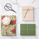 Recherche de vieux noël de mode papier cadeau Pour elle