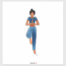 Recherche de fille de yoga autocollants Amour