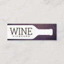Recherche de vin vintage cartes visite Client(e)