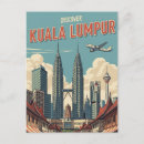 Recherche de kuala lumpur malaisie cartes postales Vintage