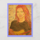 Recherche de guitare cartes postales Chanteur