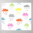 Recherche de nuages mignons posters Bébé