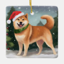Recherche de inu de shiba ornements Noël