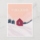 Recherche de hiver vintage cartes postales Rétro