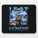 Recherche de chat domestique tapis souris Photographie