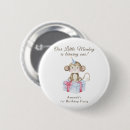 Recherche de singe badges Premier anniversaire
