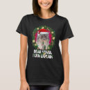 Recherche de père noël mignon tshirts Gris