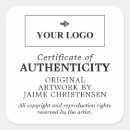 Recherche de logo carré autocollants Noir
