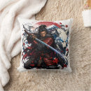 Recherche de samouraï coussins Guerrier japonais