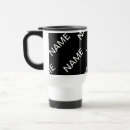 Recherche de white voyage mugs Noir et blanc