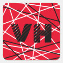 Recherche de guitare rouge autocollants Moderne