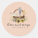 Recherche de dessin de gâteau autocollants Aquarelle