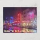 Recherche de south beach cartes postales Plage sud miami