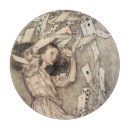 Recherche de alice au pays des merveilles planches à découper Vintage