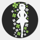 Recherche de danseur irlandais autocollants Soirée dansante