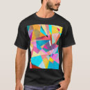 Recherche de aquarelle géométrique tshirts Abstrait
