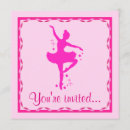 Recherche de danseur carrées invitations Ballet
