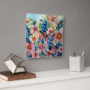 Recherche de impressionniste horloges Floral