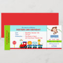 Recherche de de billet de train invitations Garçons