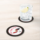 Recherche de chaussures dessous de verres Rouge