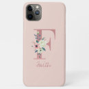 Recherche de lettre f iphone coques Monogramme