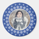 Recherche de flocons de neige refrigérateur magnets Toute personne
