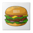 Recherche de hamburger carreaux Nourriture