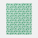 Recherche de shamrock couvertures Blanc