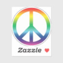 Recherche de symbole paix symbole autocollants Protestation