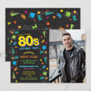 Recherche de 1980s party invitations Quatre vingts