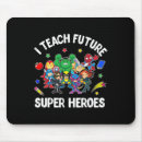 Recherche de super héros tapis souris Heureux