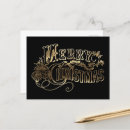 Recherche de lettrage cartes postales Feuille d'or