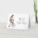 Recherche de drôle cycliste vœux cartes Mignon