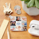 Recherche de nouveau papa porteclés Collage photo