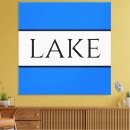 Recherche de lac impressions sur toile Brillant